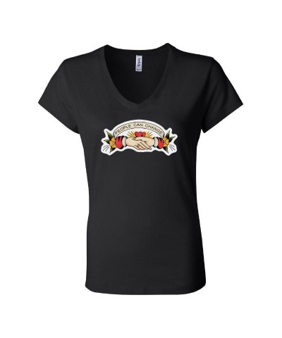 Justin Furstenfeld Gunner Black Co - People Can Change Ladies Tee $7.35 Shirts