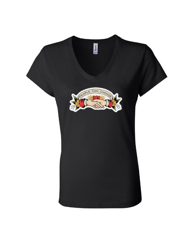 Justin Furstenfeld Gunner Black Co - People Can Change Ladies Tee $7.35 Shirts