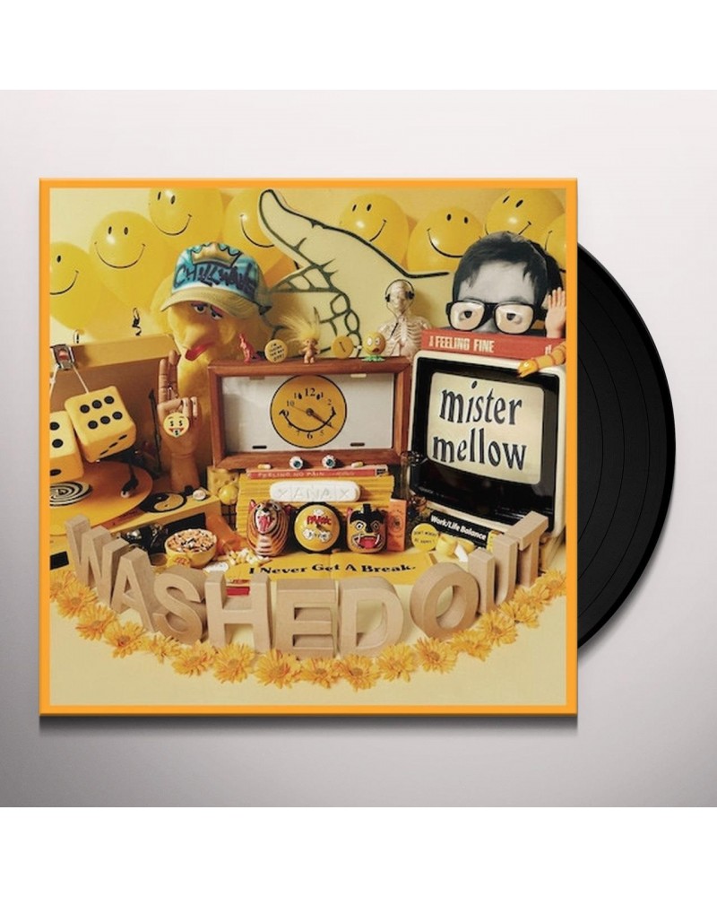 Washed Out MISTER MELLOW (YELLOW VINYL LP) Vinyl Record $13.25 Vinyl