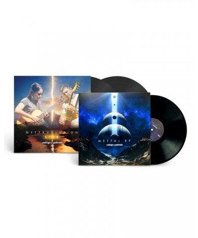 Rodrigo y Gabriela Mettavolution Live and Mettal EP Vinyl Bundle $16.34 Vinyl