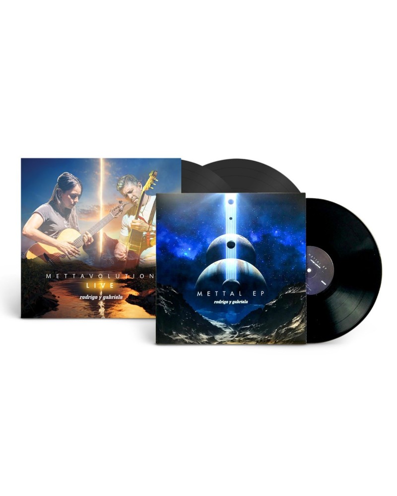 Rodrigo y Gabriela Mettavolution Live and Mettal EP Vinyl Bundle $16.34 Vinyl