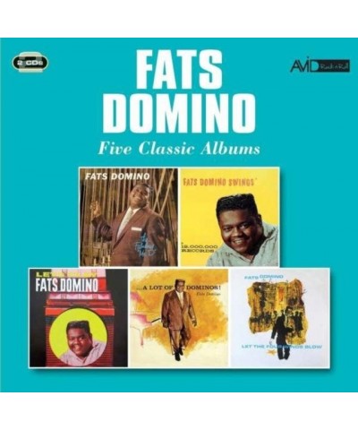 CD - Five Classic Albums (The Fabulous Mr. D / Swings / Let's Play Fats Domino / A Lot Of Dominos / Let The Four Winds Blow) ...