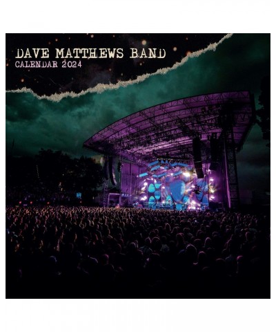 Dave Matthews Band 2024 Calendar $5.55 Calendars