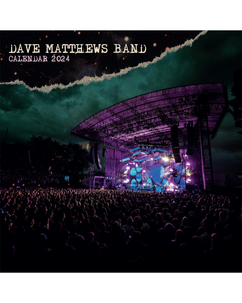 Dave Matthews Band 2024 Calendar $5.55 Calendars