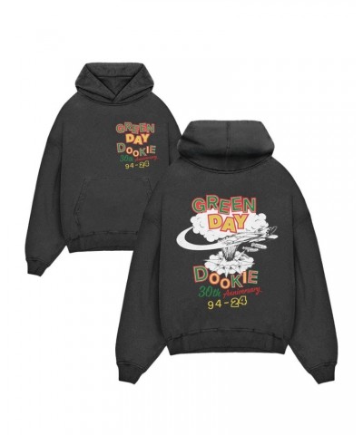 Green Day Dookie 30th Explosion Hoodie $22.88 Sweatshirts