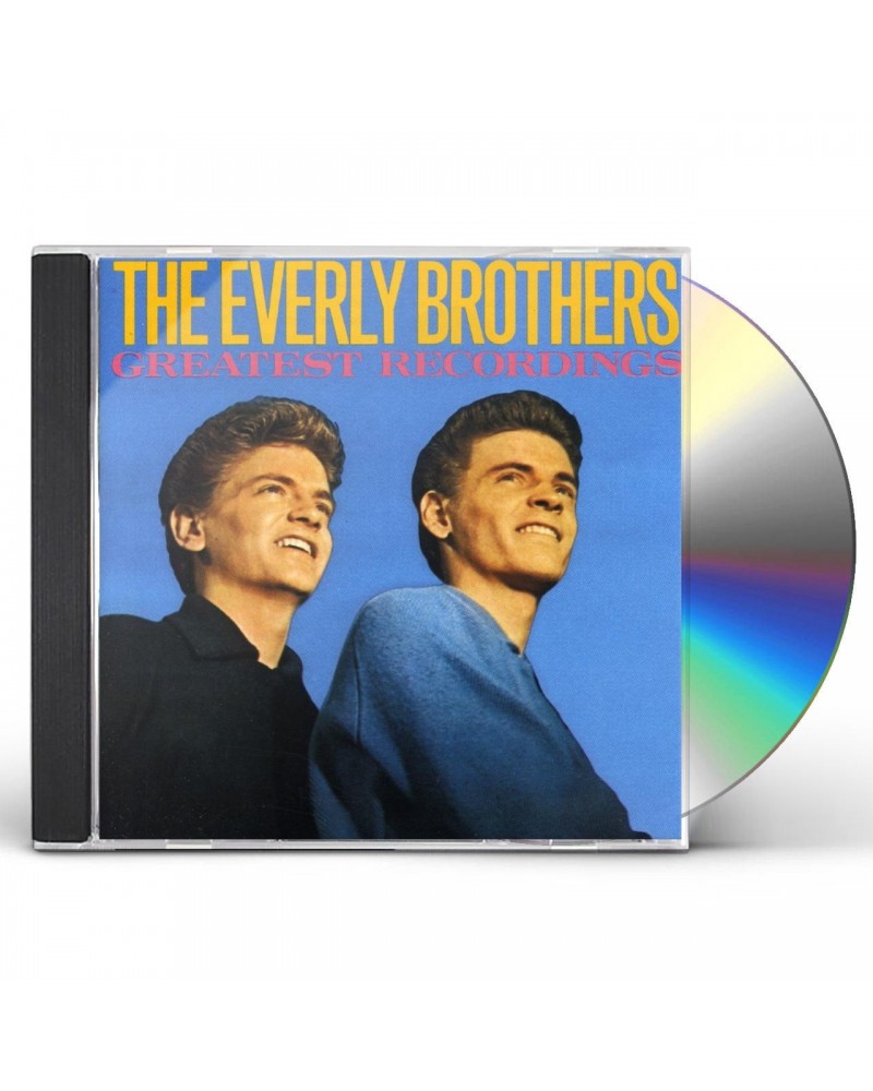 The Everly Brothers GREATEST RECORDINGS CD $5.88 CD