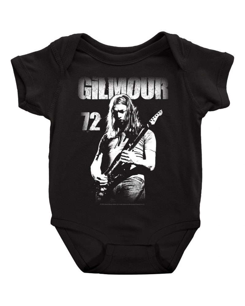 David Gilmour Baby Short Sleeve Bodysuit | White Gilmour 72 Distressed Bodysuit $9.38 Kids