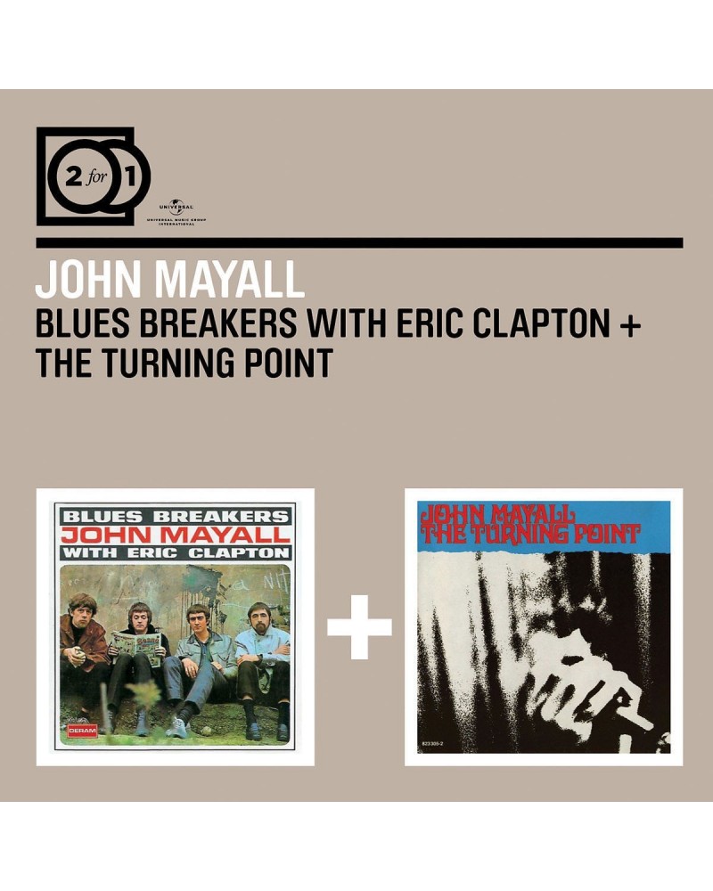 John Mayall BLUESBREAKERS WITH ERIC / TURNING POINT CD $12.92 CD