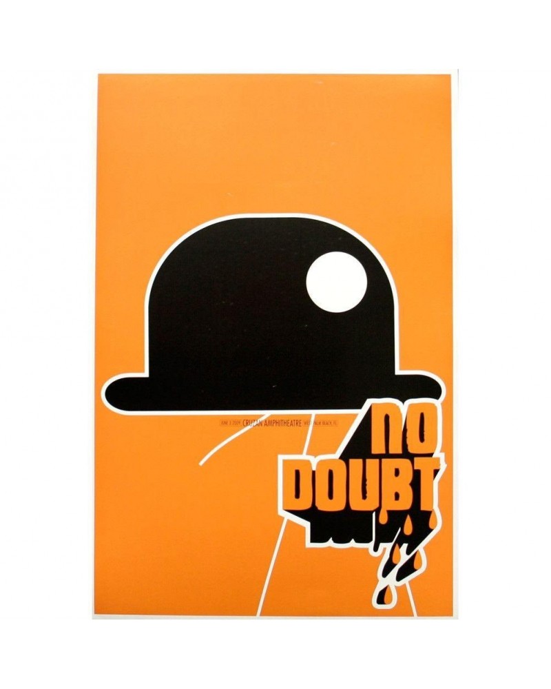 No Doubt West Palm Beach Show Poster $2.99 Decor