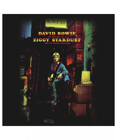 David Bowie T-Shirt | The Rise and Fall of Ziggy Stardust And The Spiders From Mars Album Art Shirt $4.31 Shirts