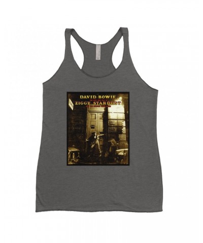 David Bowie Ladies' Tank Top | The Rise And Fall Of Ziggy Stardust And The Spiders From Mars Alternate Album Cover Shirt $13....