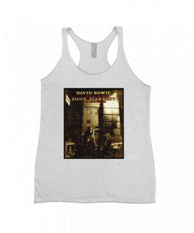 David Bowie Ladies' Tank Top | The Rise And Fall Of Ziggy Stardust And The Spiders From Mars Alternate Album Cover Shirt $13....