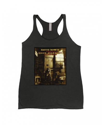 David Bowie Ladies' Tank Top | The Rise And Fall Of Ziggy Stardust And The Spiders From Mars Alternate Album Cover Shirt $13....