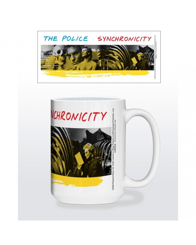 The Police Synchronicity - Yellow Mug $5.40 Drinkware