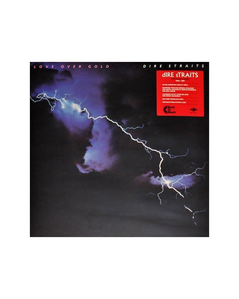 Dire Straits LOVE OVER GOLD Vinyl Record $9.45 Vinyl