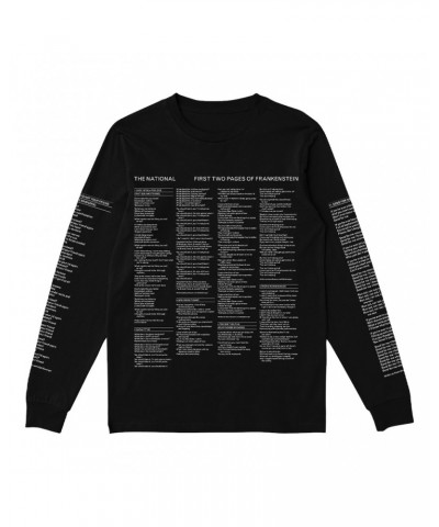 The National Lyrics Longsleeve $20.25 Shirts