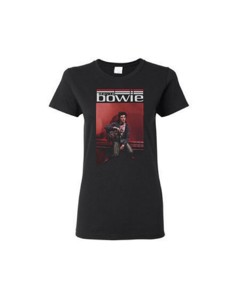 David Bowie Women's Bowie Holds Hunky Dory T-Shirt $11.40 Shirts