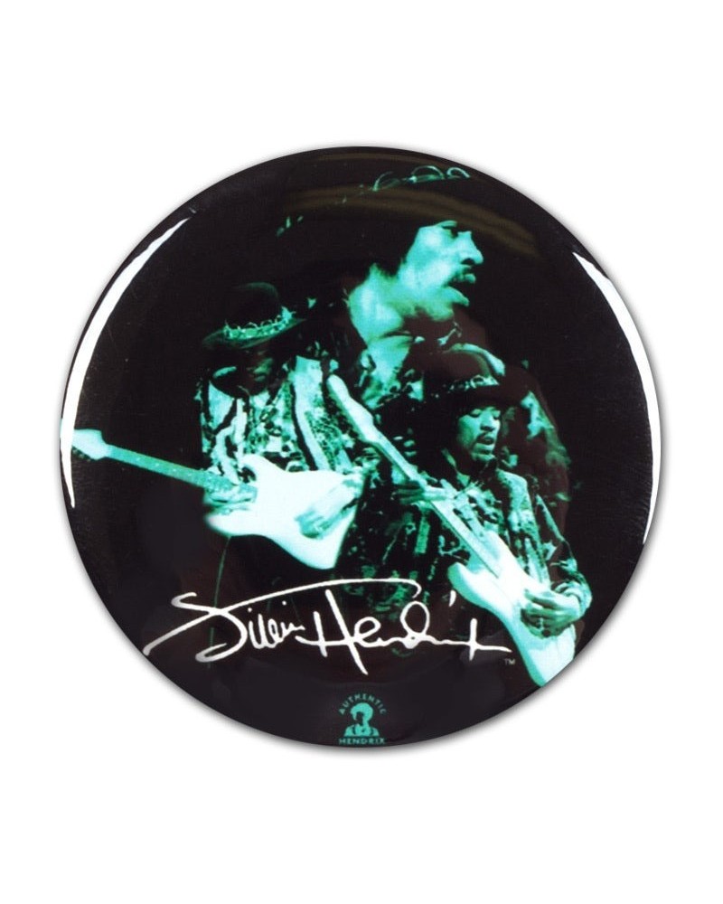 Jimi Hendrix Shrine Auditorium 1968 Signature Button $0.70 Accessories