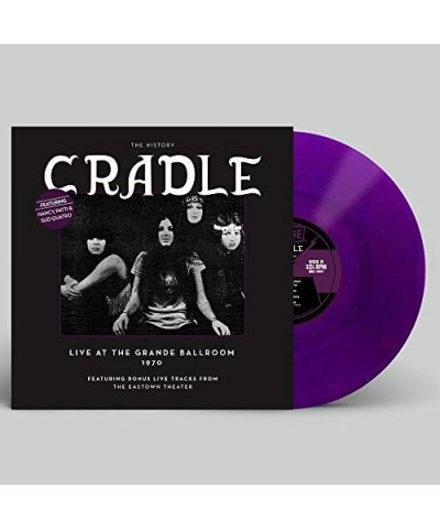 The Cradle The History (Live At The Grande Ballroom Vinyl Record $8.97 Vinyl