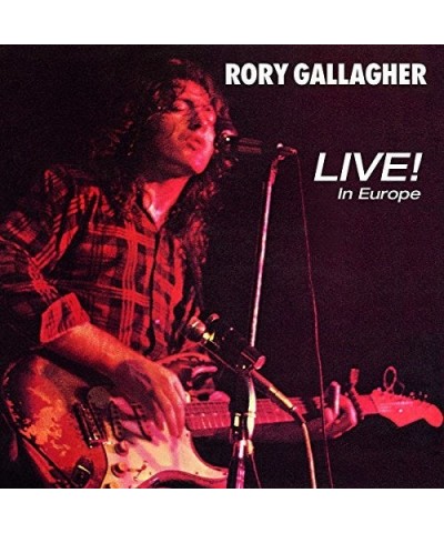 Rory Gallagher LIVE IN EUROPE CD $4.15 CD