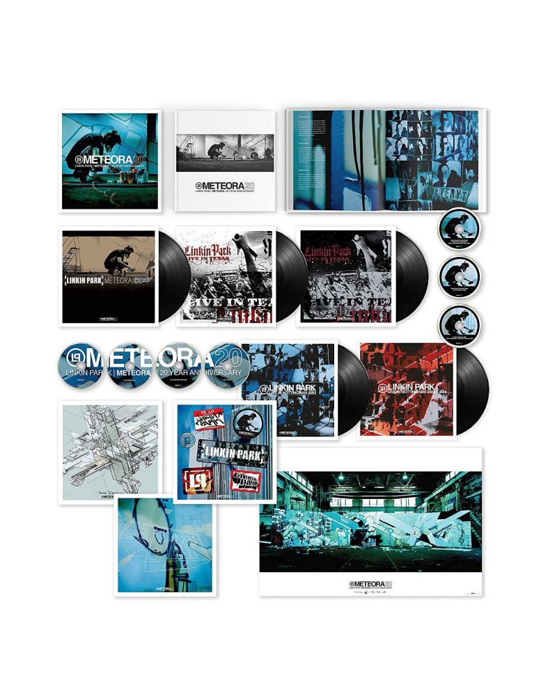 Linkin Park Meteora (20th Anniversary Edition/limited Super Deluxe/5lp/4cd/3dvd) (Box Set) (Vinyl) $82.84 Vinyl