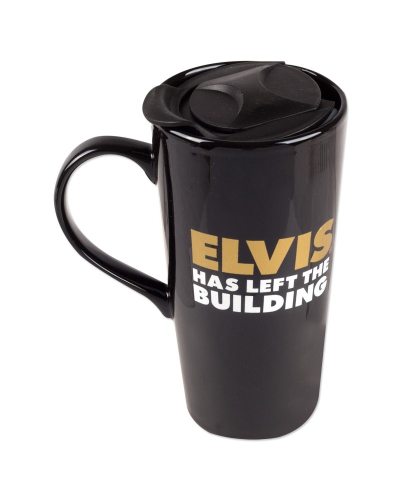 Elvis Presley Has left the Building 20 oz. Ceramic Travel Mug $6.88 Drinkware