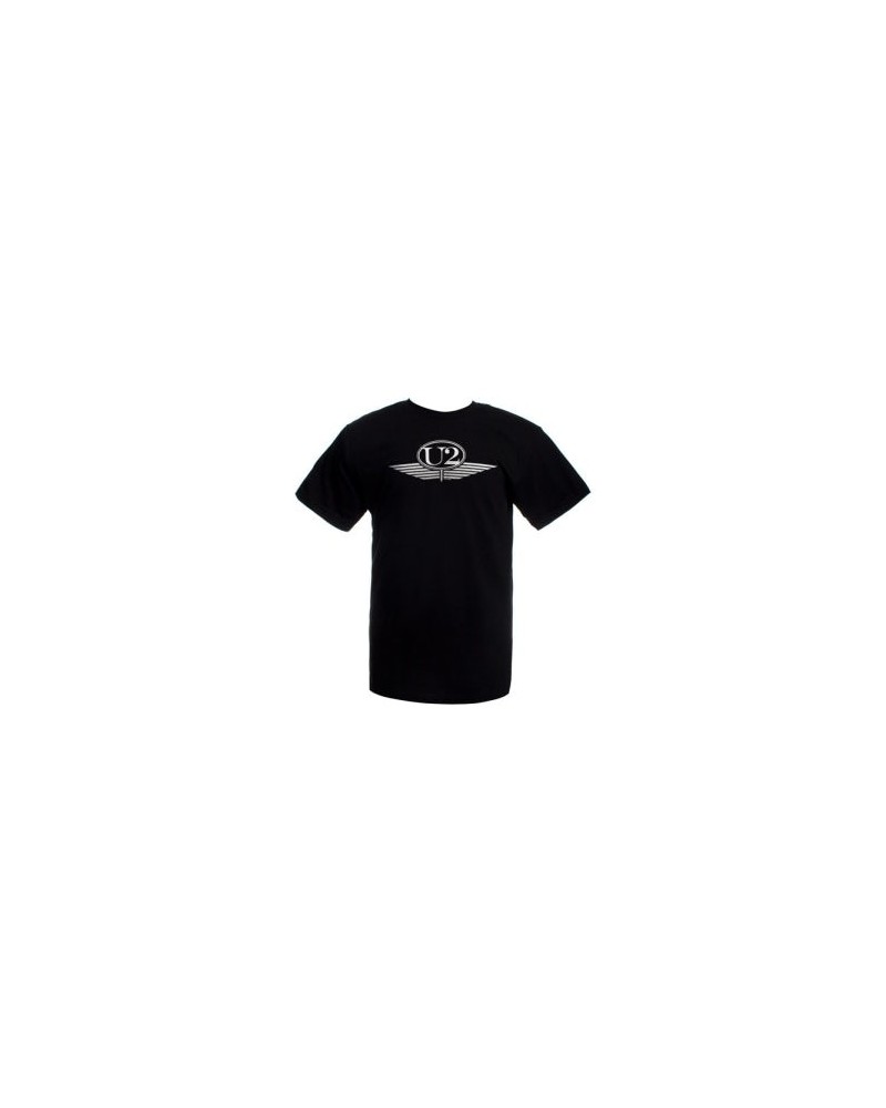 U2 Silver Wings Logo T-Shirt $10.06 Shirts