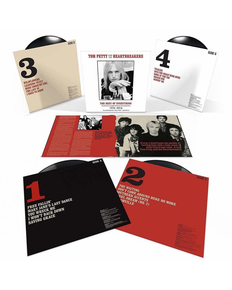 Tom Petty and the Heartbreakers The Best Of Everything: The Definitive Career Spanning Hits Collection (4 LP) Box Set (Vinyl)...