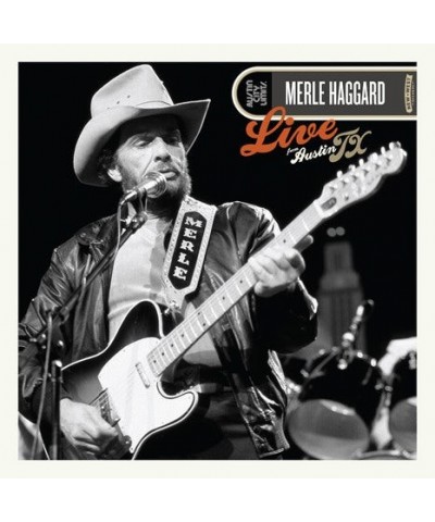 Merle Haggard Live From Austin TX Vinyl Record $9.40 Vinyl