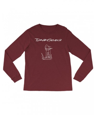 David Gilmour Heather Long Sleeve Shirt | Sketch Shirt $14.68 Shirts