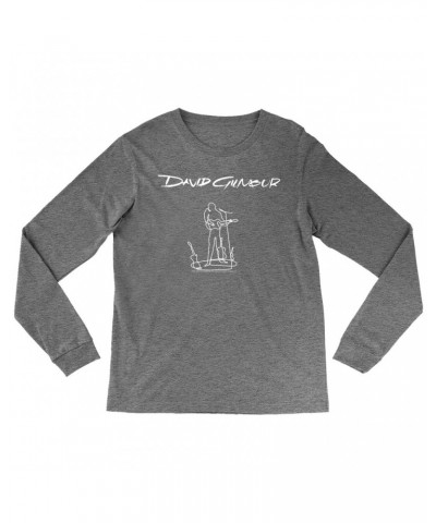 David Gilmour Heather Long Sleeve Shirt | Sketch Shirt $14.68 Shirts