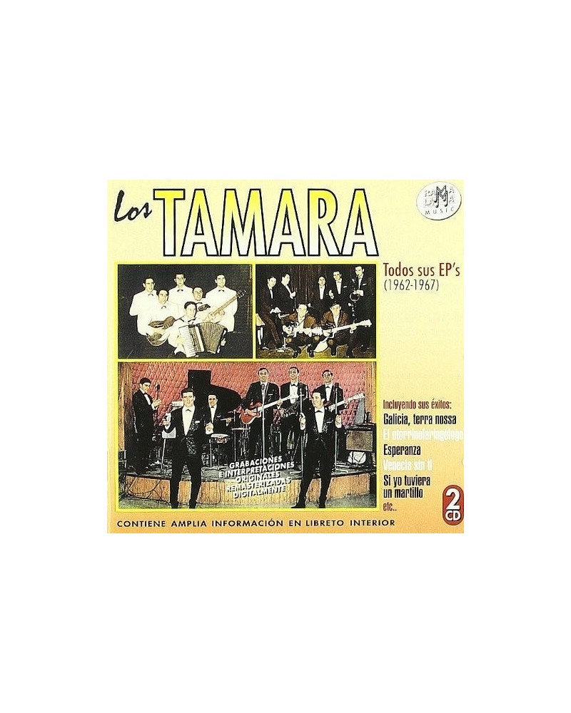 Los Tamara TODOS SUS EP'S (1962-1967) CD $8.40 Vinyl