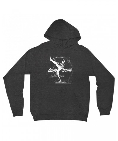 David Bowie Hoodie | Space Oddity Record Label Hoodie $14.38 Sweatshirts