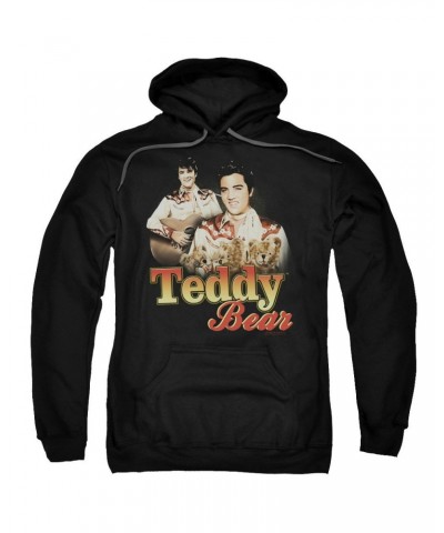 Elvis Presley Hoodie | TEDDY BEAR Pull-Over Sweatshirt $10.24 Sweatshirts