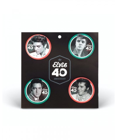 Elvis Presley 2017 40th Anniversary Pin Set $1.90 Accessories