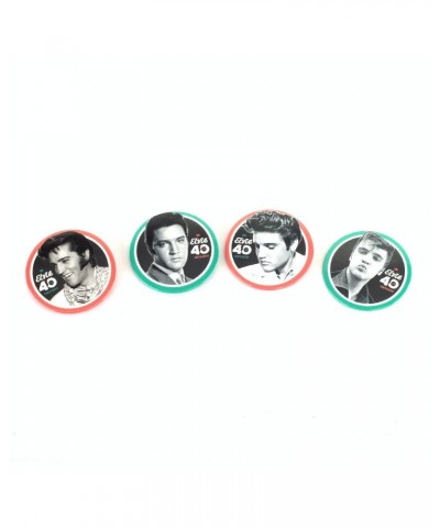 Elvis Presley 2017 40th Anniversary Pin Set $1.90 Accessories