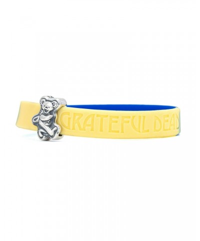 Grateful Dead GOOD ART HLYWD Dancing Bear Style 4 Rubber Biscuit Bracelet $40.00 Accessories