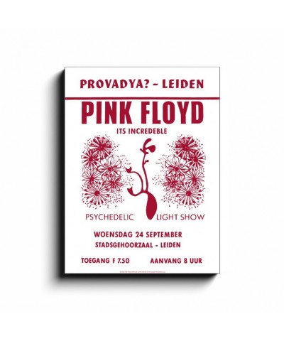 Pink Floyd Wall Art | 1969 Provadya Leiden Concert Canvas Wrap $28.78 Decor