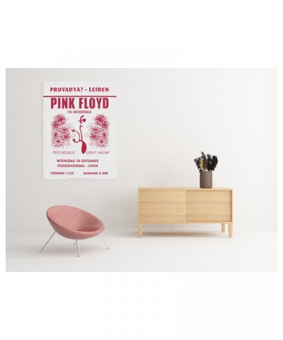 Pink Floyd Wall Art | 1969 Provadya Leiden Concert Canvas Wrap $28.78 Decor