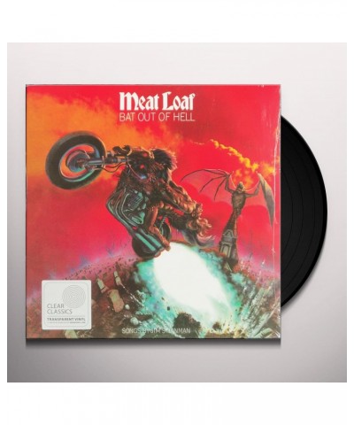 Meat Loaf BAT OUT OF HELL (CLEAR CLASSIC VINYL) Vinyl Record $13.32 Vinyl