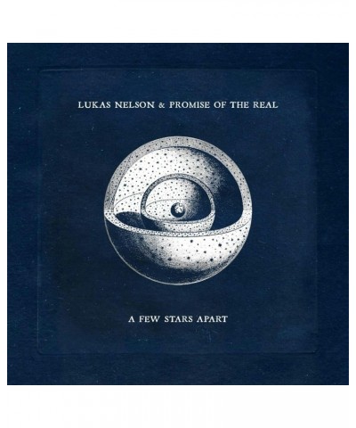 Lukas Nelson and Promise of the Real A Few Stars Apart (Ink & Paint Black w/ White Splatter LP) Vinyl Record $12.30 Vinyl