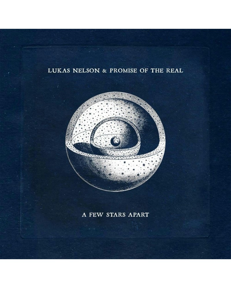 Lukas Nelson and Promise of the Real A Few Stars Apart (Ink & Paint Black w/ White Splatter LP) Vinyl Record $12.30 Vinyl