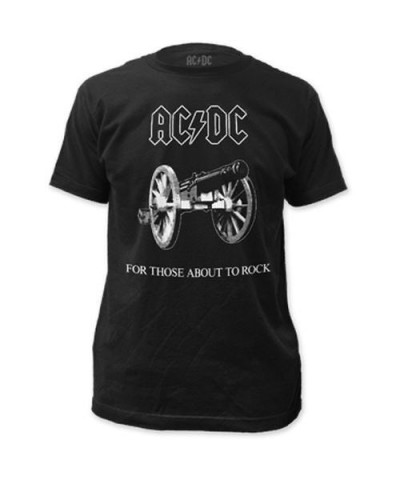 AC/DC For Those about To Rock Black T-shirt $9.60 Shirts