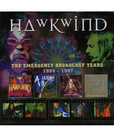 Hawkwind EMERGENCY BROADCAST YEARS 1994-1997 (5CD REMASTERED BOX) CD $11.68 CD