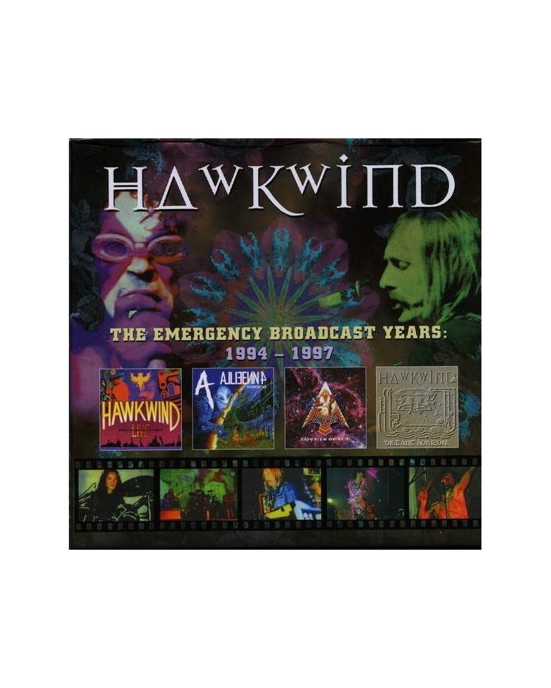 Hawkwind EMERGENCY BROADCAST YEARS 1994-1997 (5CD REMASTERED BOX) CD $11.68 CD