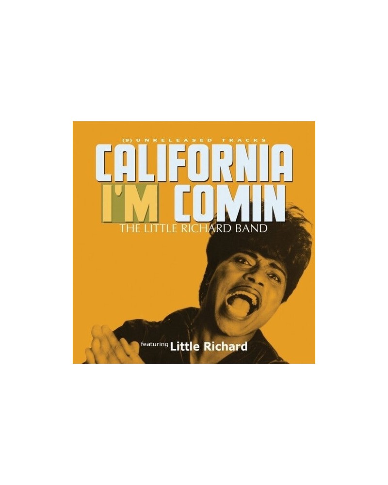 Little Richard BAND: CALIFORNIA I'M COMIN CD $7.44 CD