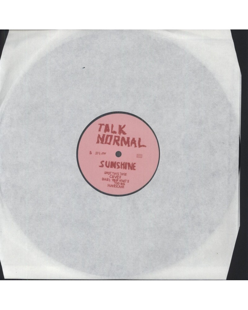 Talk Normal Sunshine Vinyl Record $6.97 Vinyl