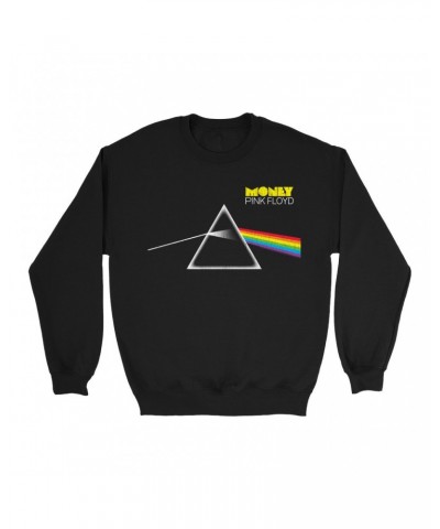 Pink Floyd Sweatshirt | Money Album Distressed Sweatshirt $17.48 Sweatshirts