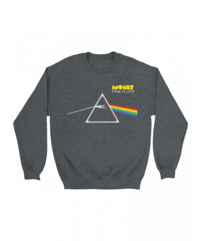 Pink Floyd Sweatshirt | Money Album Distressed Sweatshirt $17.48 Sweatshirts