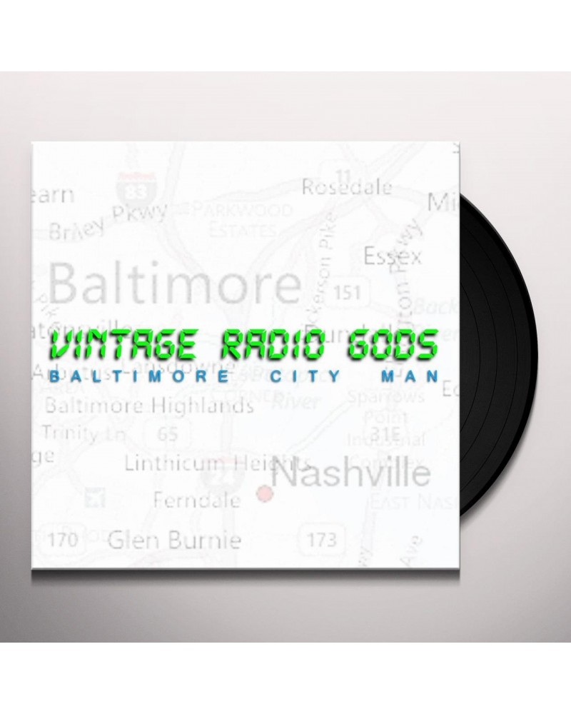 Vintage Radio Gods Baltimore City Man Vinyl Record $3.29 Vinyl